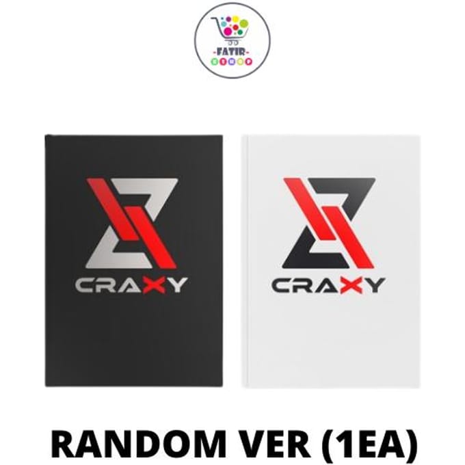 CRAXY 1e singlealbum RE Random Ver white