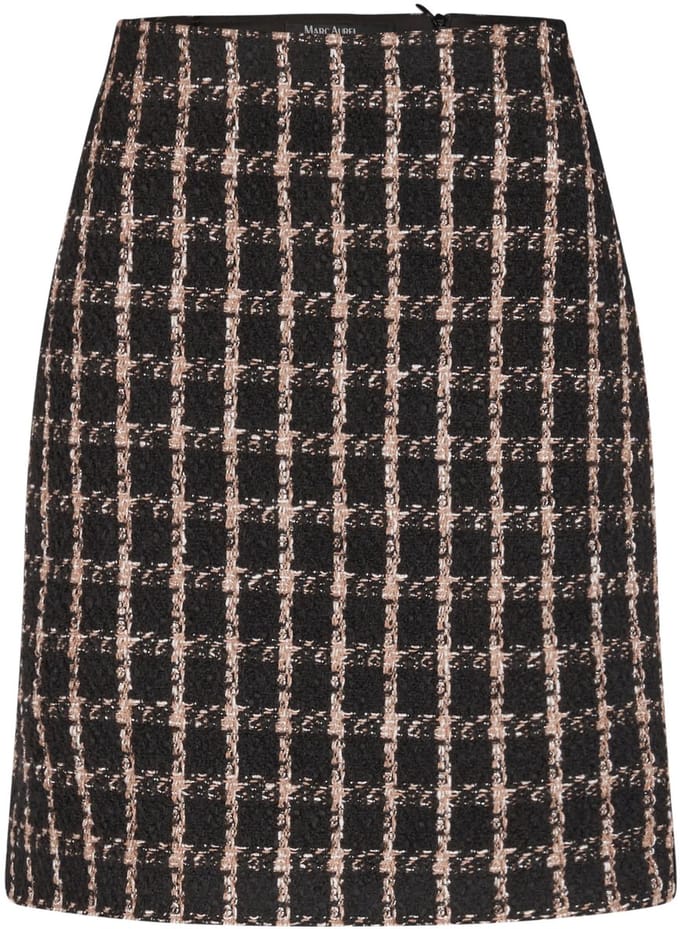 Marc Aurel - tweed mini rok - maat 36
