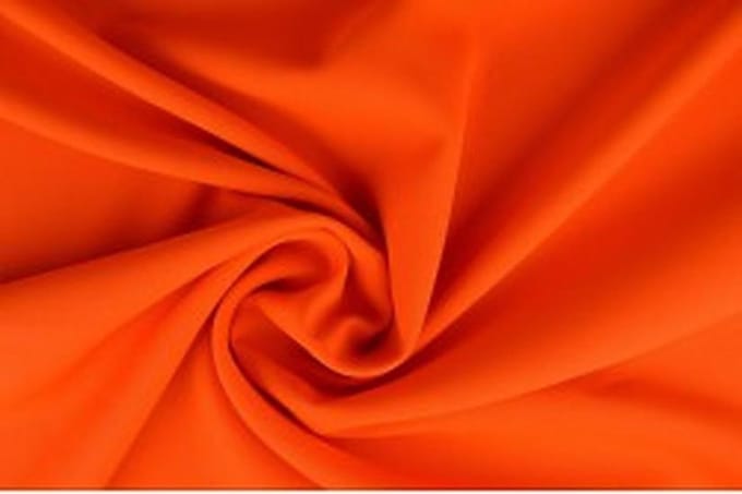 Terlenka stof - Oranje - 15 meter