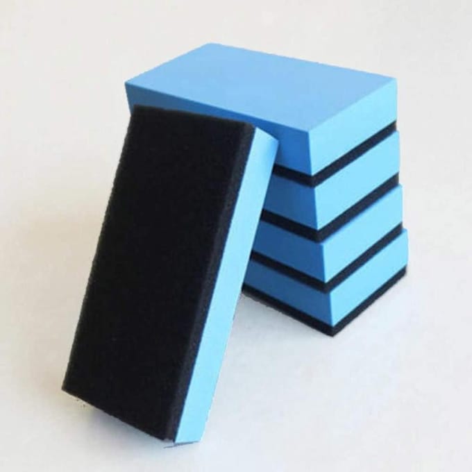 Coating Sponsjes - Applicator Pads - Auto Polijsten - Hoge Dichtheid EVA - 10 Stuks - Blauw