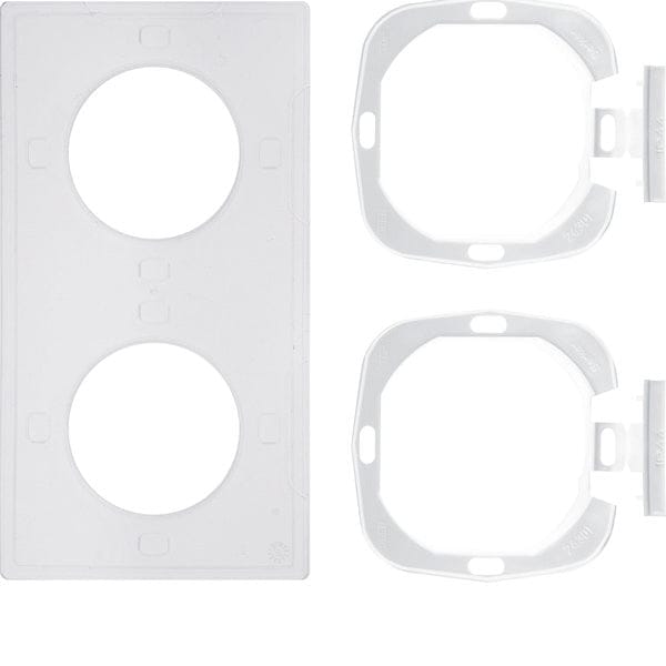 Hager Berker Afdichtingsset S.1 IP44 met flens 2 Gang - 10108902