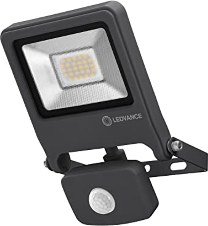 LED Buitenverlichting met Bewegingssensor - 20W, Koel Wit
