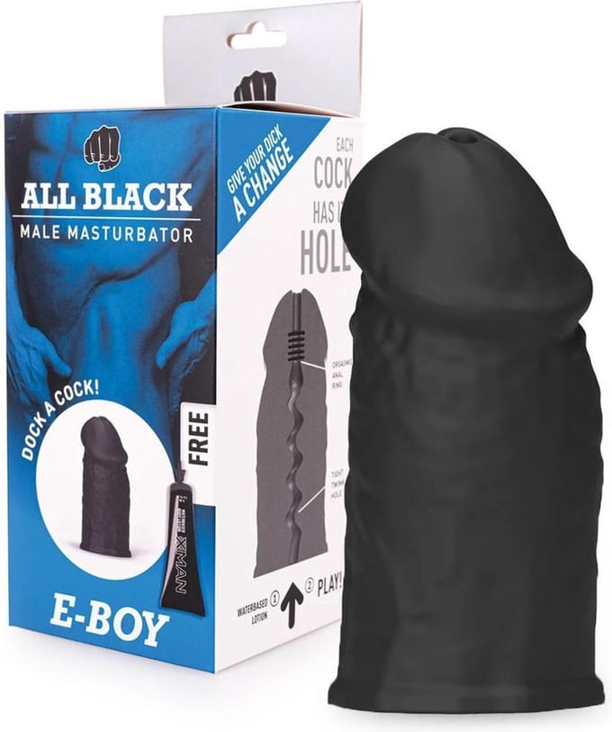 All Black - Masturbator E-Boy