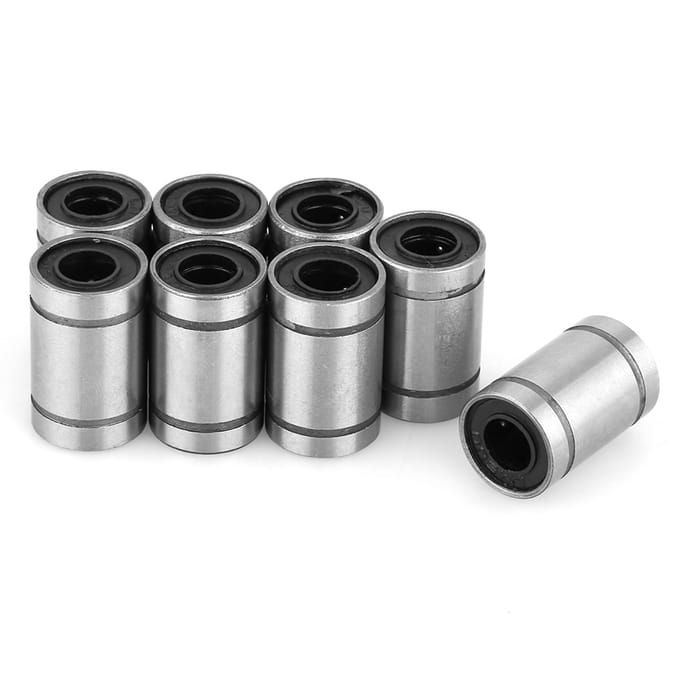 8 stuks LM6UU 6mm Lineaire Beweging Kogellager Bus voor 3D Printer CNC Onderdelen