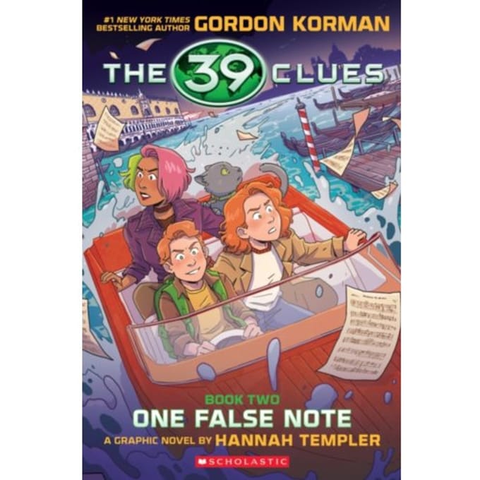 39 Clues Graphix #2: One False Note (Graphic Novel Edition) - 39 Clues - Gordon Korman