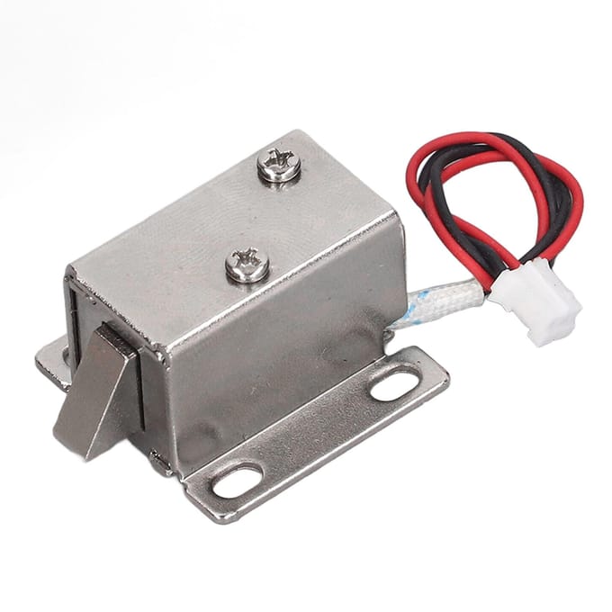 2A DC Micro Serrure Électromagnétique Armoire Porte Tiroir Assemblage de Déclenchement Électrique Verrou de Sécurité DC12V