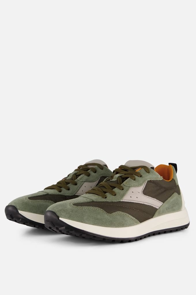 Outfielder Outfielder Sneakers groen Suéde