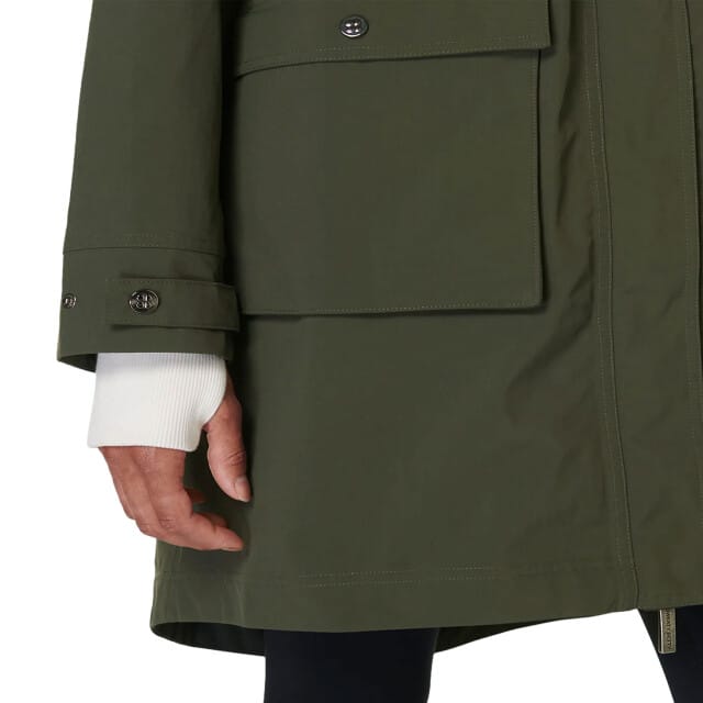 Sweaty Betty Stride Waterproof Parka GROEN - Maat M