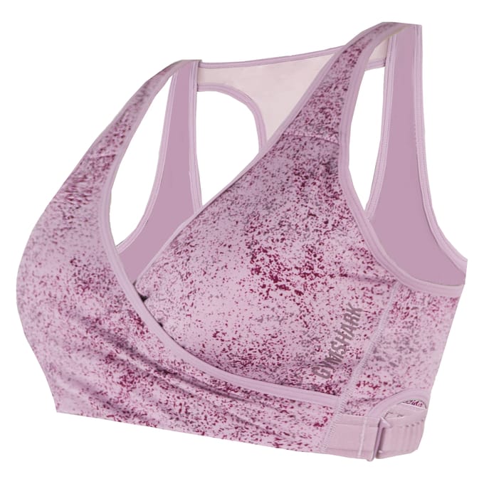 Gymshark Chalk Dames Malow Paars Sportbeha