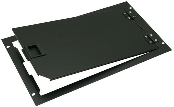 Adam Hall 87610 19 inch rack door 27 cm hoog