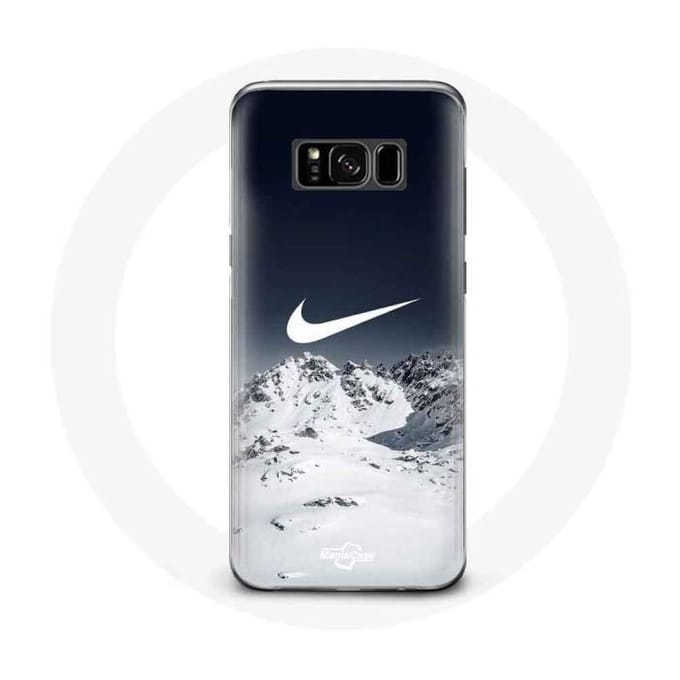 Coque pour Samsung Galaxy S8 plus Nike Logo Niege Hiver