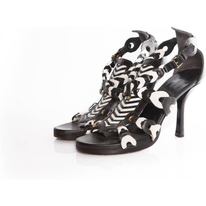 Balenciaga, gladiatorsandaal.