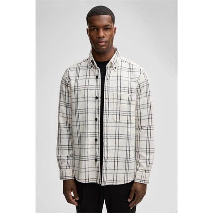Overshirt Nero, beige