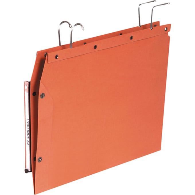 Hangmap Elba TUB A4 V-bodem oranje