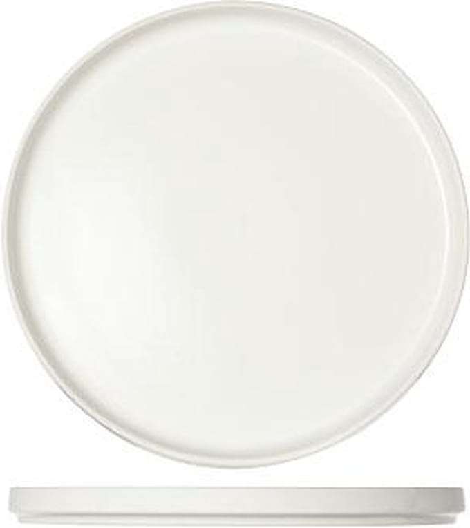 Cosy & Trendy 1350 White Dessert Bord D22xh2cm