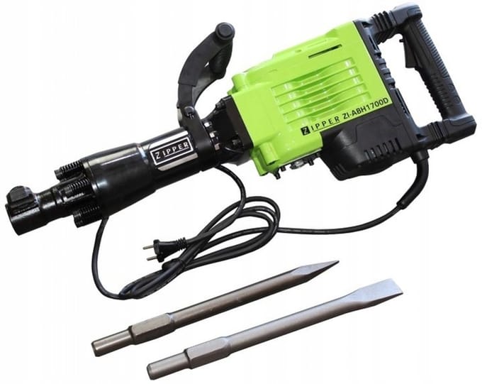 Zipper ZI-ABH1700D - Sloophamer/Beitel - 1700W - 65J
