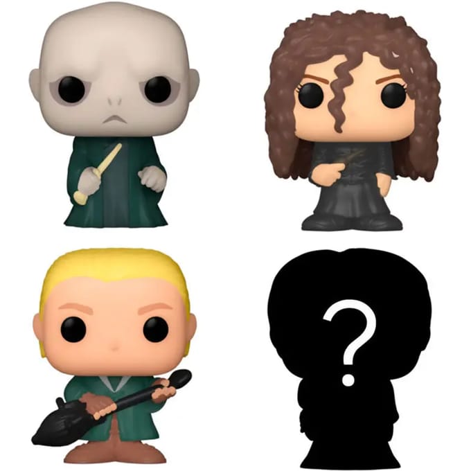 Funko Harry Potter - Bitty POP! 4-Pack Voldemort 2,5 cm Verzamelfiguur - Multicolours