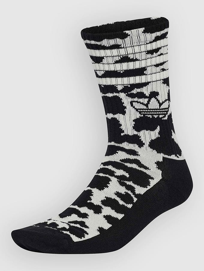 Adidas Crew 2 Pack Sokken Unisex - Zwart - Maat 37-39