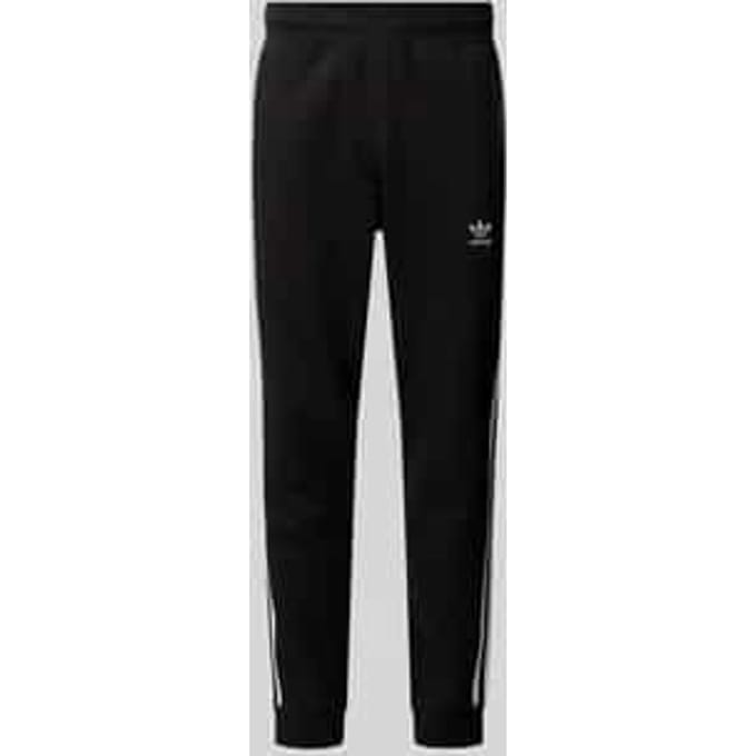 Regular fit sweatpants met labelstitching, model '3-STRIPES'