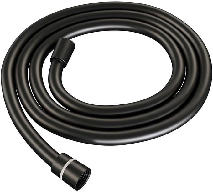 Brauer Doucheslang Glad - 1500 mm - Mat Zwart