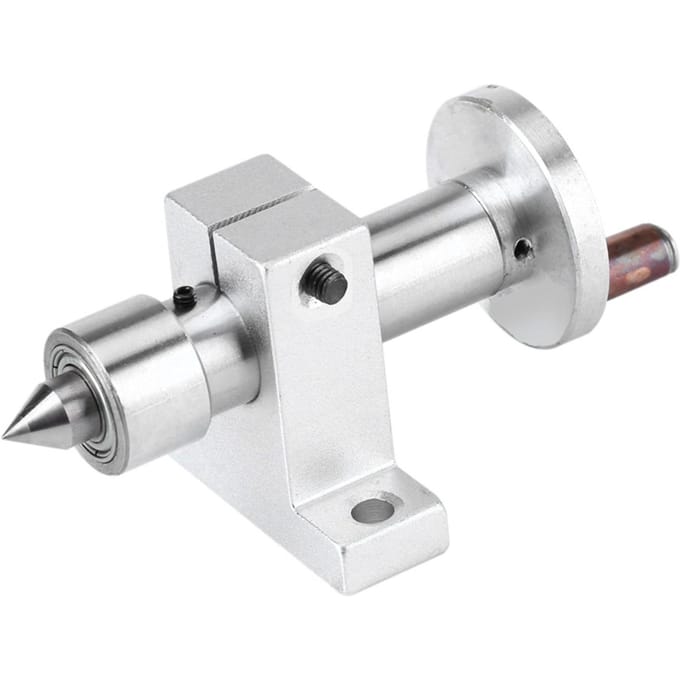 Voor Mini Draaibank Machine Dubbel Lager Meelopend Center Roterend Center DIY Onderdelen