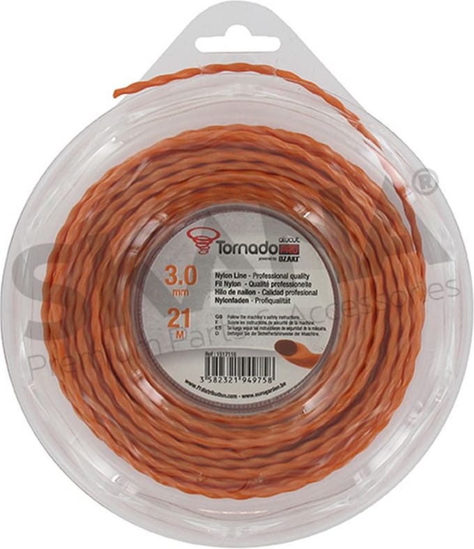 OZAKI TORNADO PRO ALUCUT - Spiraalvorm 3,0 mm x 21 m