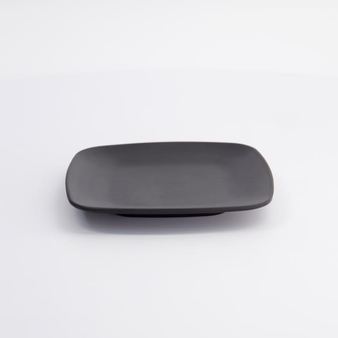 Tokyo Design Studio - Melamine Zen Bord - Zwart - 14,3 x 14,3 x 1,7 cm