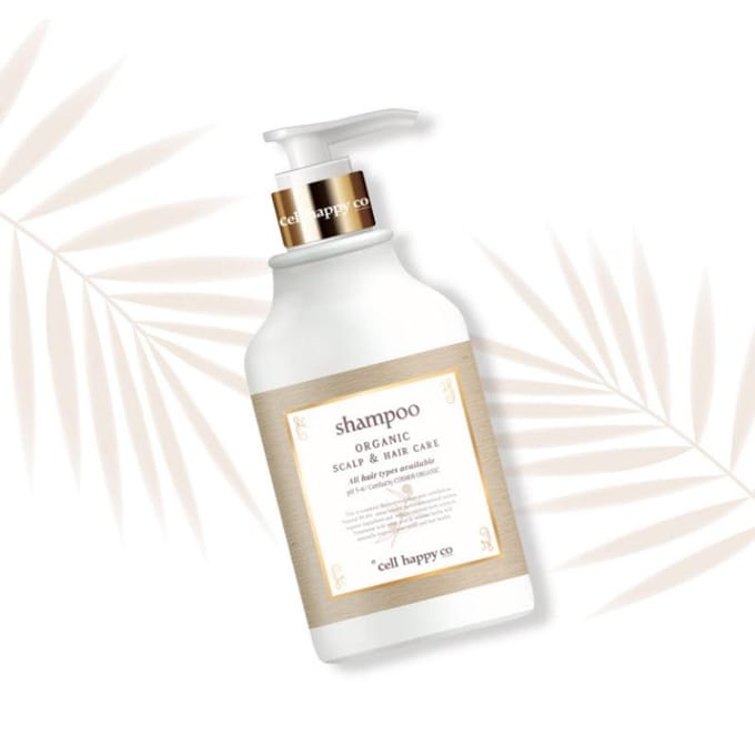 [CELL HAPPY CO] Biologische hoofdhuid- en haarverzorgingsshampoo 500ml white