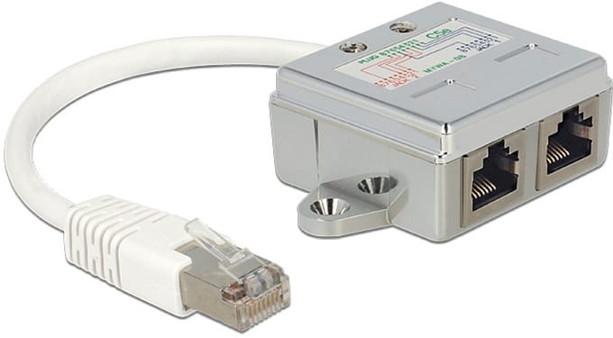 Delock 65177 RJ45 Netwerkkabel, patchkabel Kabel 0.15 m Grijs 1 stuk(s)