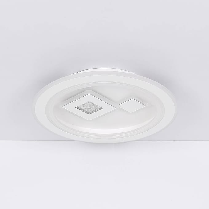 Globo LED plafondlamp Valeria, CCT-functie, rond