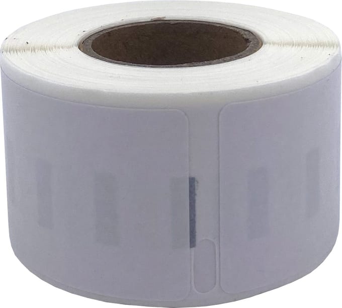 DULA Dymo Compatible labels - Wit - 99010 - S0722370 - Adresetiketten - 1 rol - 28 x 89 mm - 130 labels per rol