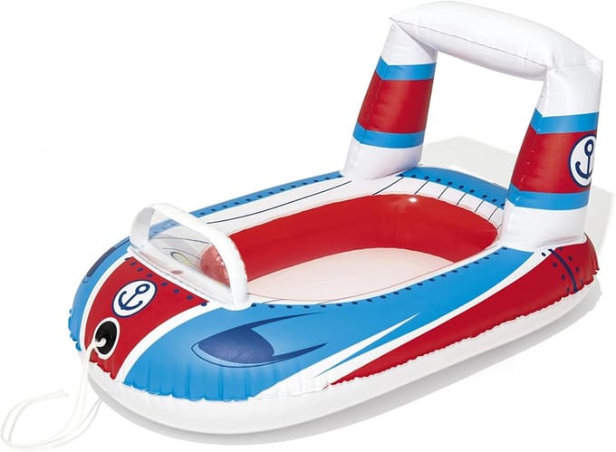 Opblaasbare Rubberboot voor Kinderen, Cruiser Stijl, Diverse Kleuren