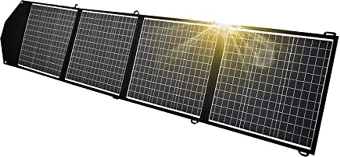 Vouwbare Zonnepaneel 200 W 12 V - Ideaal voor Camping, Motorhome, Caravan en Boot