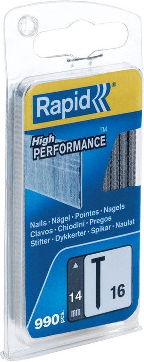Rapid Nagels - RVS - 16 - 14 mm - 990 Stuks
