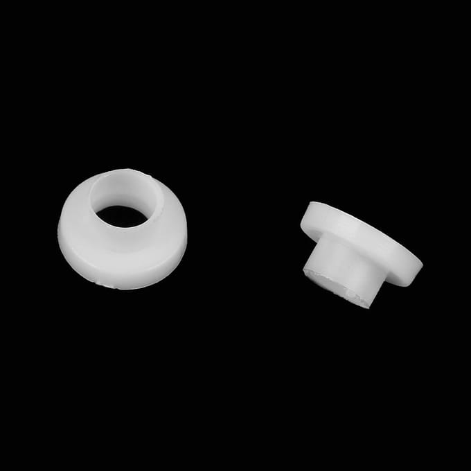 100 stuks Transistor Onderlegring Geïsoleerde Plastic Afstandshouder Bus Onderlegringen (TW6)