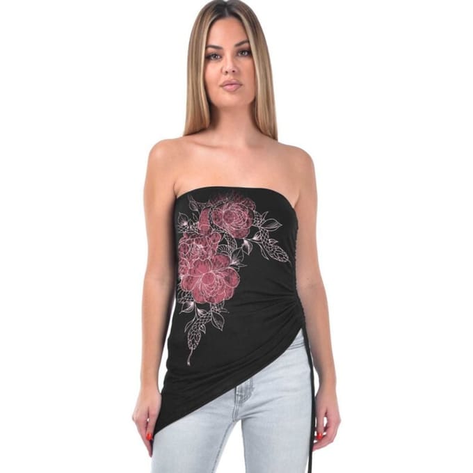 Outer Vision Top - Vibora - S tot XXL - voor Vrouwen - zwart