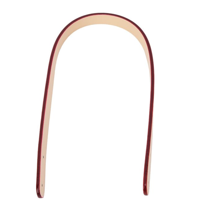 2 Pièces Sangle de Sac à Main Cuir Fendu DIY Fait Main Pièces de Sac à Main avec 8 Jeux Rivets Or Clair jaune