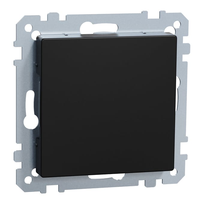 Schneider- Electric Schneider Electric Systeem-M blindplaat Mat zwart