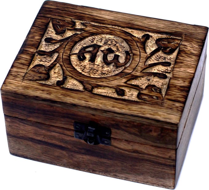 Opbergbox 12 vakken - Hout - Etherische Olie - Sieradendoos - Organizer