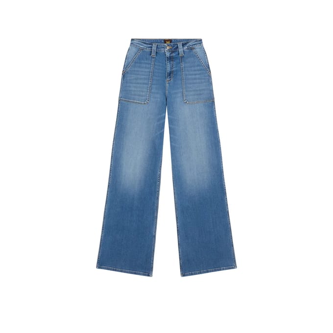 Damesjeans Lee Utility Stella Country Wide Leg