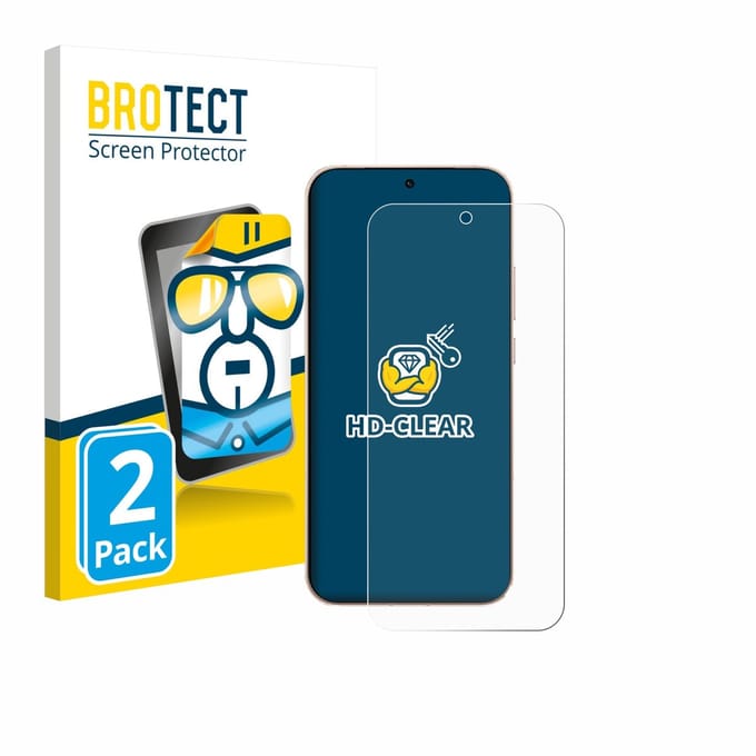 BROTECT - Screenprotector voor Oppo Reno 15 Pro - Folie Beschermfolie transparant 2 Stuks