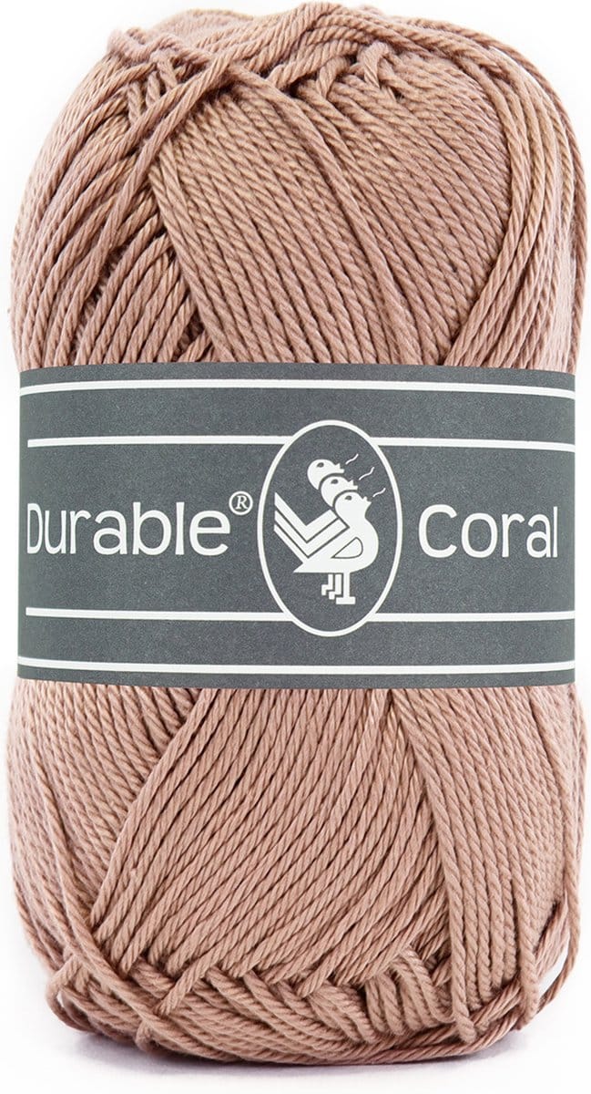 Durable Coral - 2223 liver - Gemerceriseerd Katoen Garen