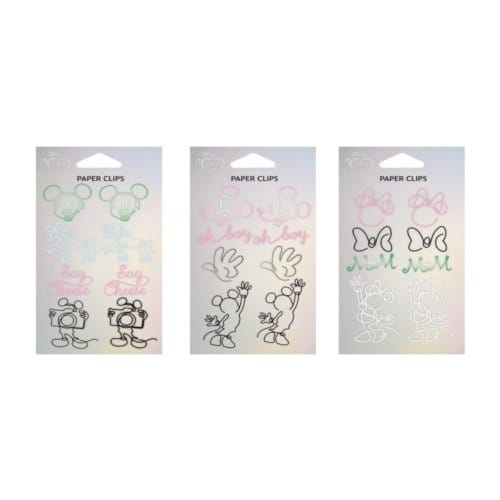 Disney 100 opal collection mickey & friends - paperclips assorti