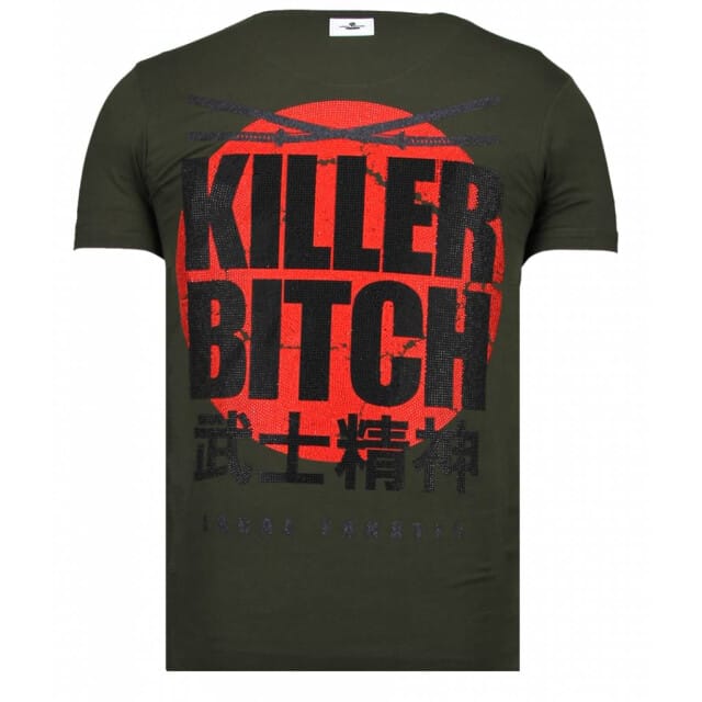 Local Fanatic Killer bitch rhinestone t-shirt
