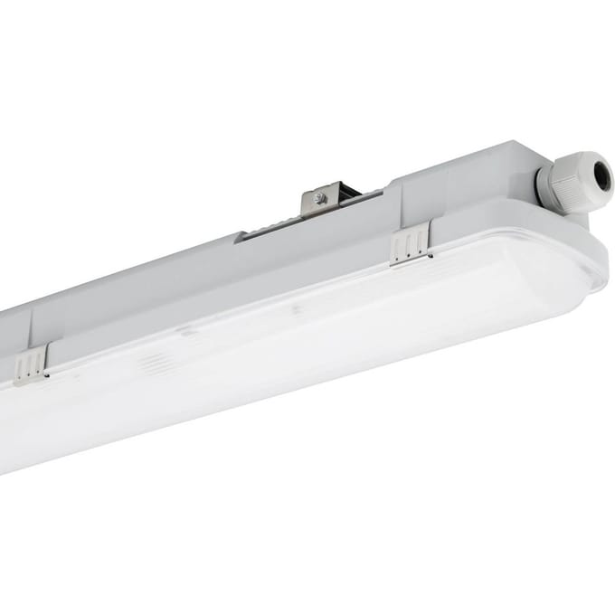 Sylvania LED-inbouwarmatuur RESISTO, lichtgrijs, 65 cm, 15 W, 840, IP66