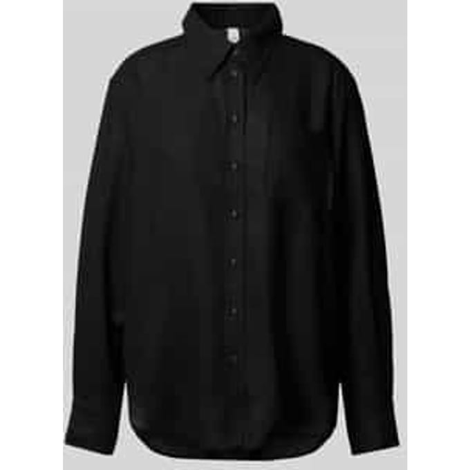 Relaxed fit linnen blouse, model 'FLAXY'