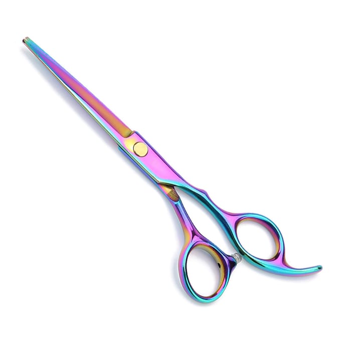 Professionele knipschaar voor honden, trimschaar, chromatische knipschaar blue