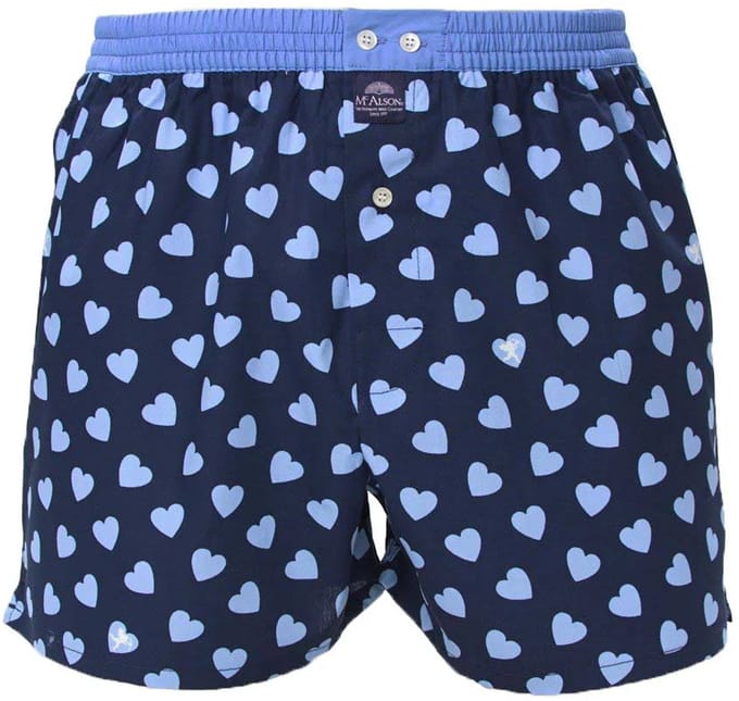 McAlson Boxer Passion hearts navy