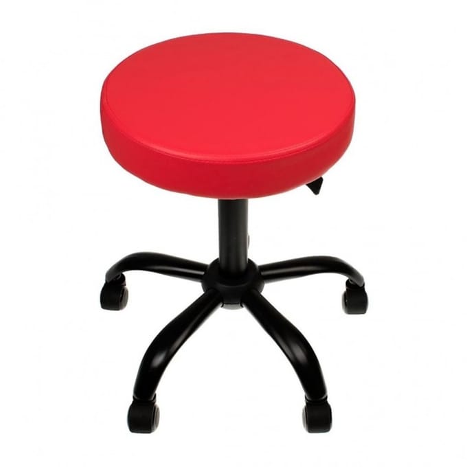 Professional - Tabouret - Dead Pool | Tattoo stoel | Rood