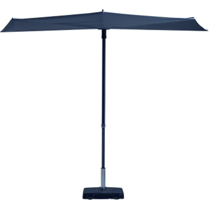 Madison Parasol Sun Wave Grey 270 x 150 cm